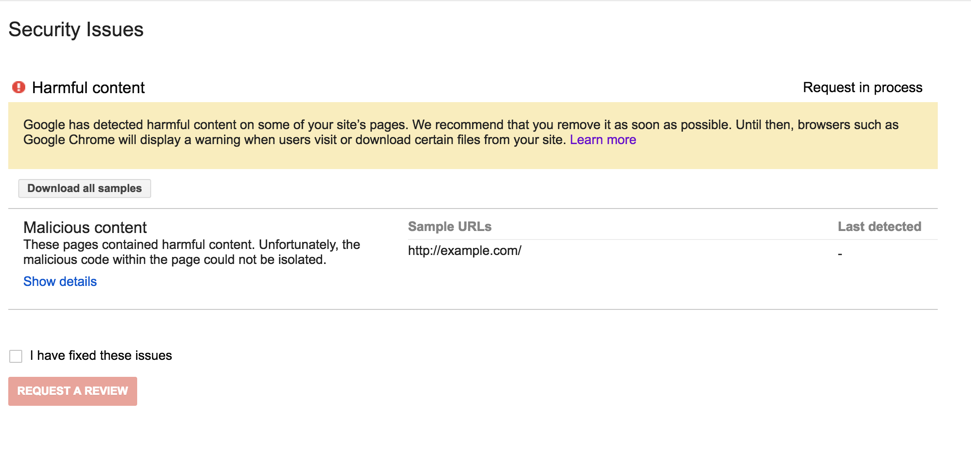 social engineering content detected 