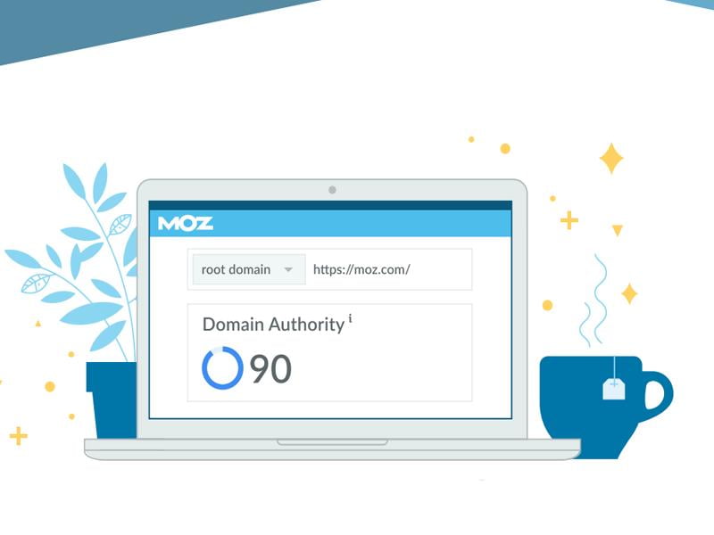 دامین اتوریتی سایت MOZ