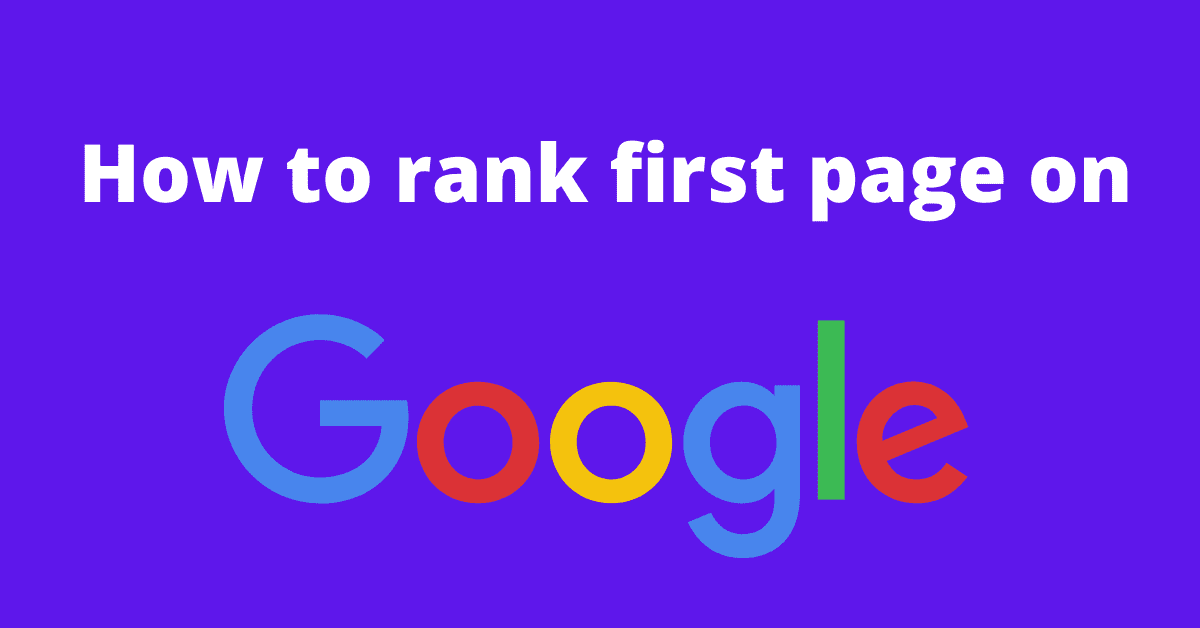 بالا آوردن سایت در صفحه اول گوگل