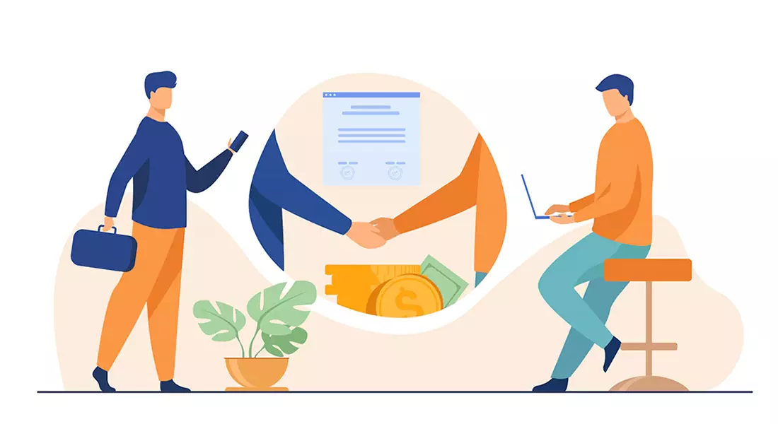 طراحی سایت همکاری در فروش